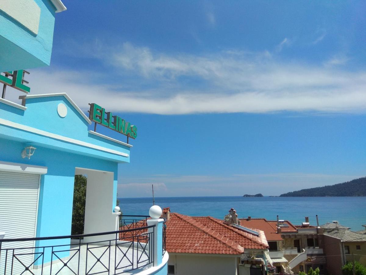 Ellinas Hotel Chrisi Ammoudia Esterno foto