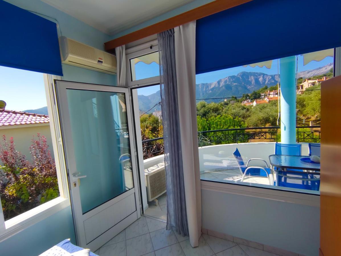 Ellinas Hotel Chrisi Ammoudia Esterno foto