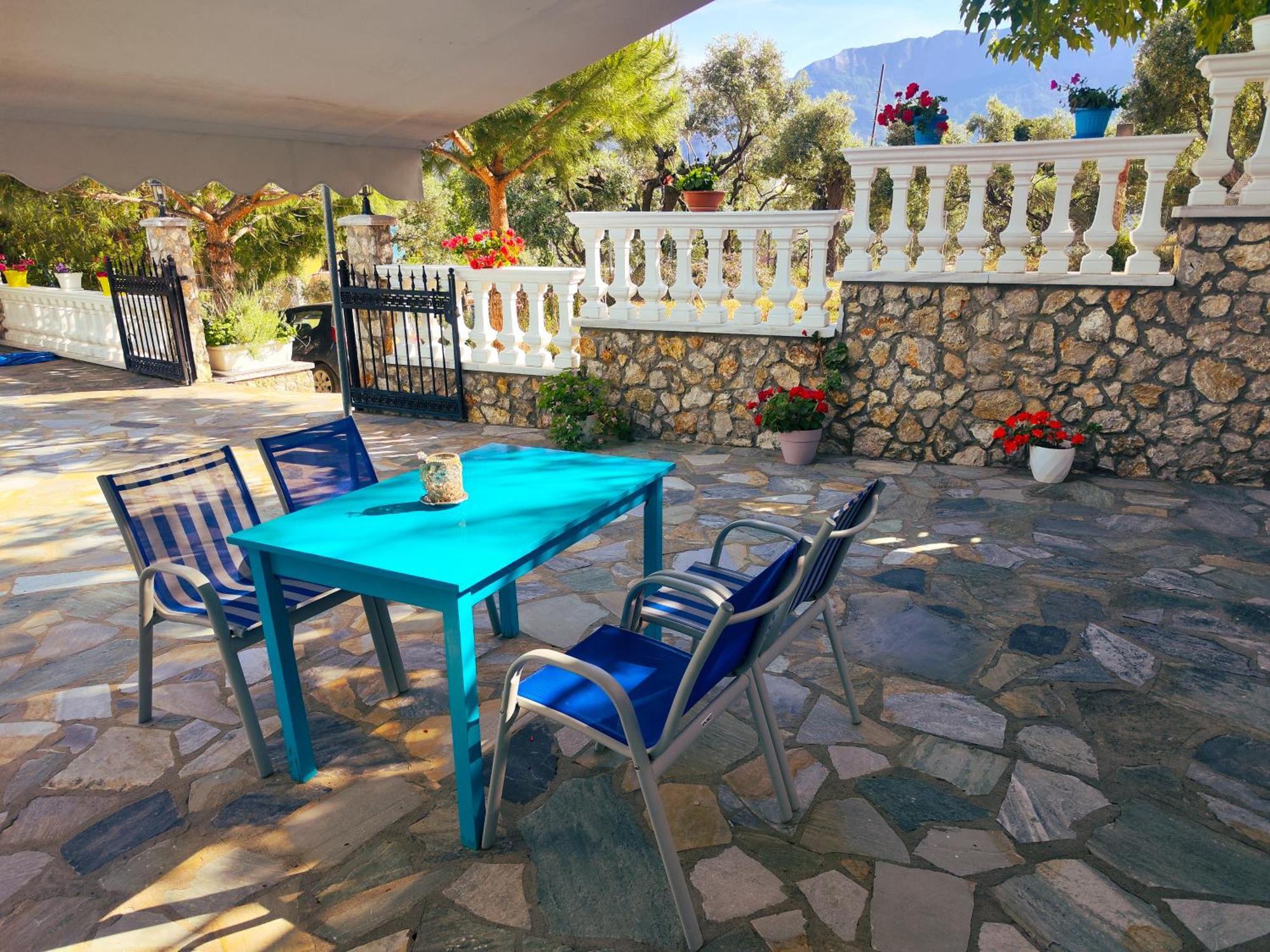 Ellinas Hotel Chrisi Ammoudia Esterno foto