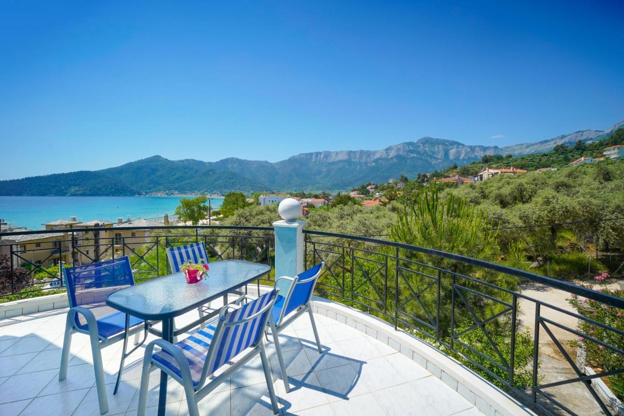 Ellinas Hotel Chrisi Ammoudia Esterno foto