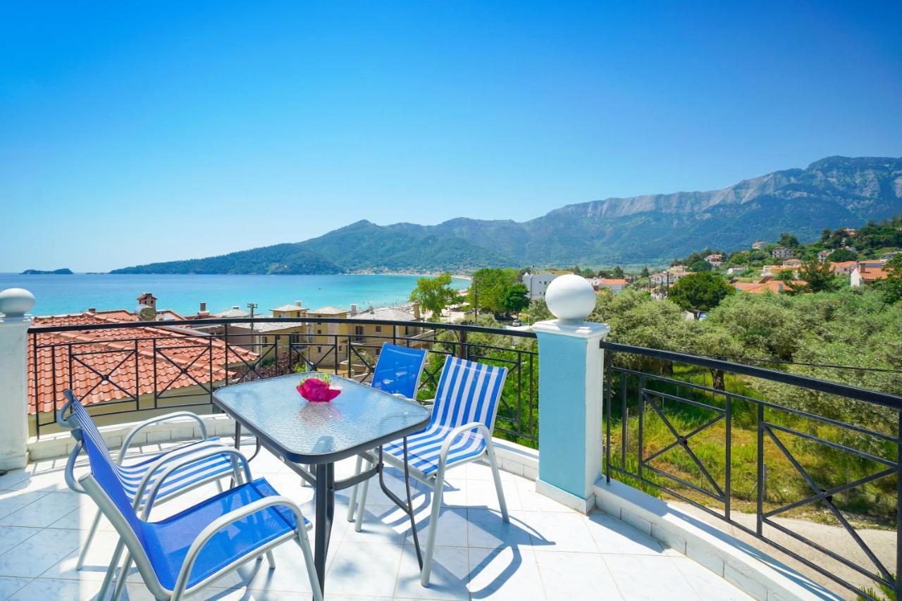 Ellinas Hotel Chrisi Ammoudia Esterno foto