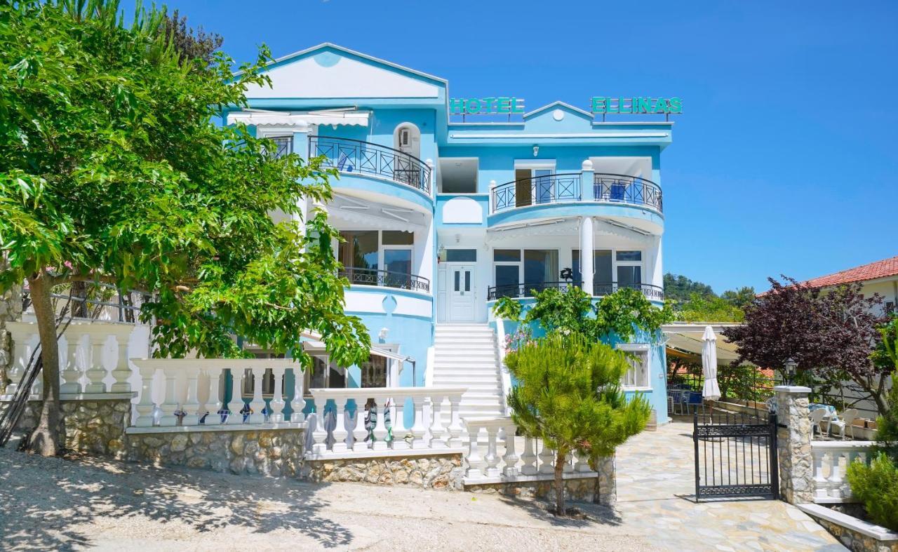 Ellinas Hotel Chrisi Ammoudia Esterno foto