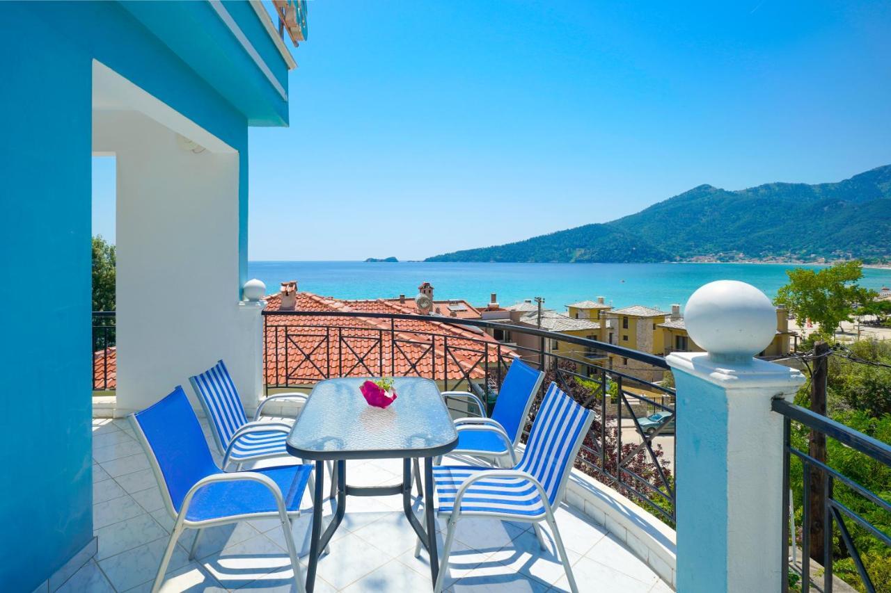 Ellinas Hotel Chrisi Ammoudia Esterno foto