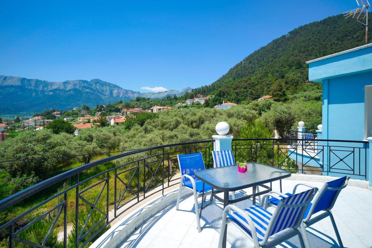 Ellinas Hotel Chrisi Ammoudia Esterno foto
