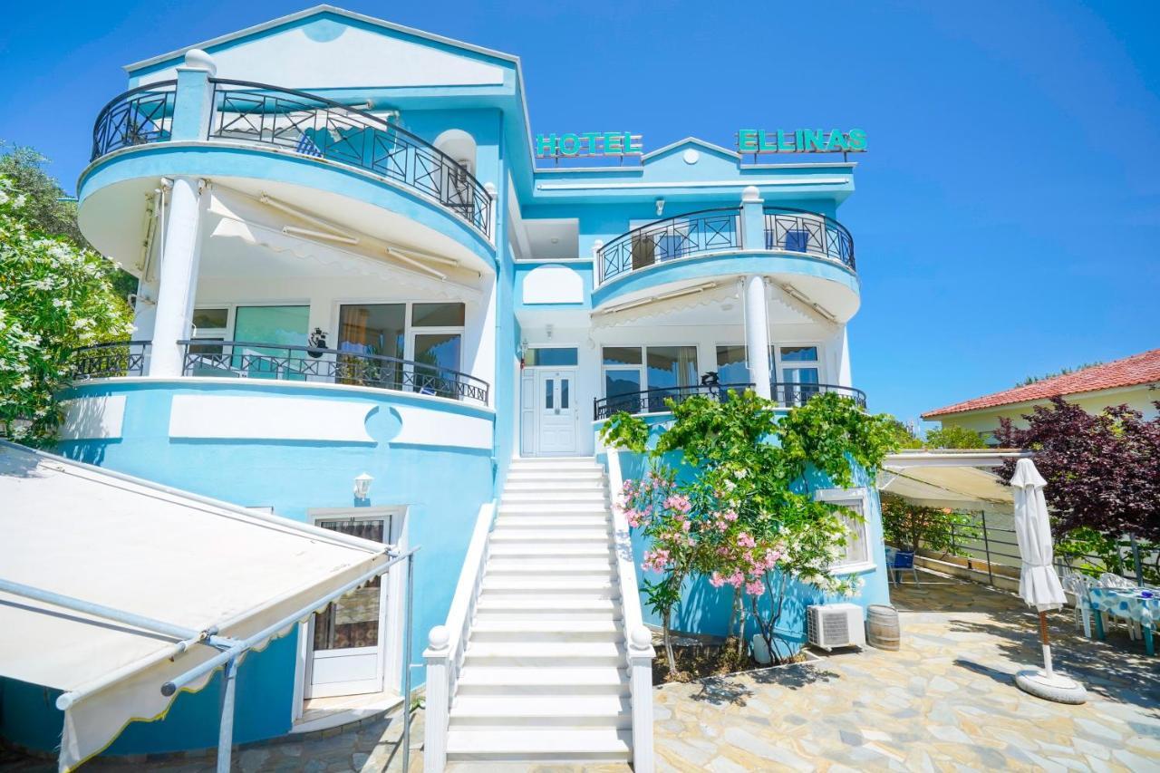 Ellinas Hotel Chrisi Ammoudia Esterno foto